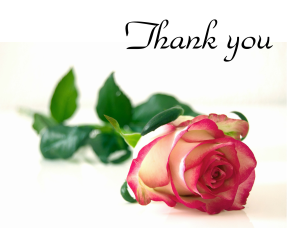 thank you - rose