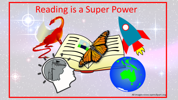 reading is a super power