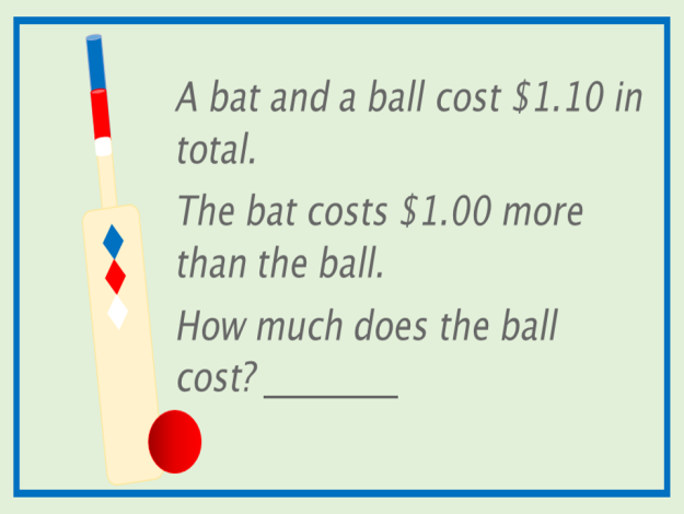 bat and ball question