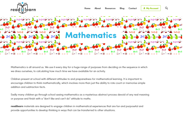 mathematics readilearn