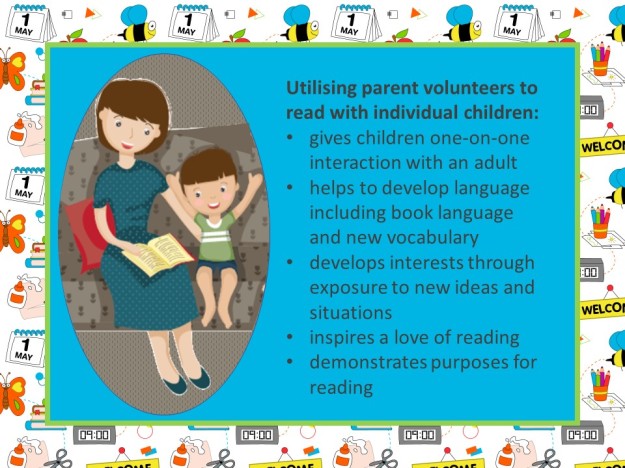 utilising parent volunteers