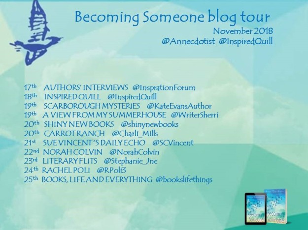 Becoming Someone blog tour