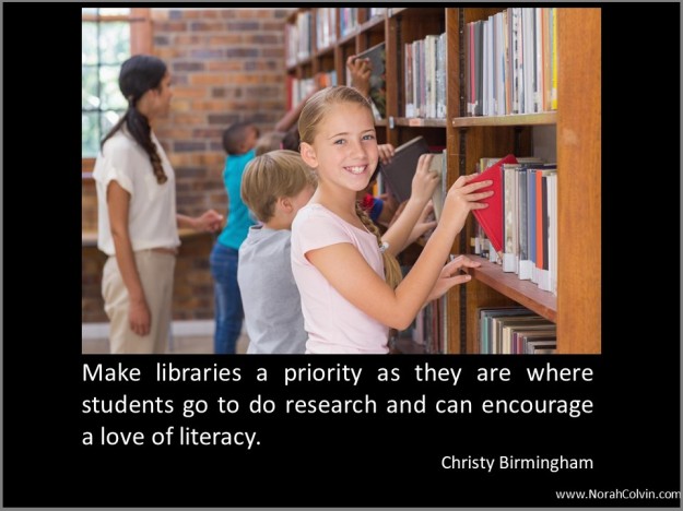 Christy Birmingham on the importance of libraries