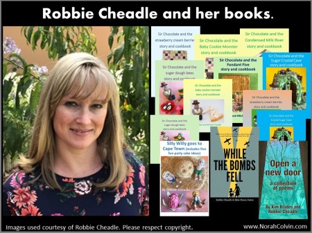 Robbie Cheadle and her books