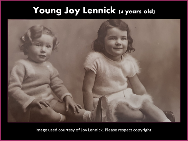 Joy Lennick at age 4