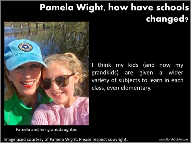 Pamela Wight and granddaughter
