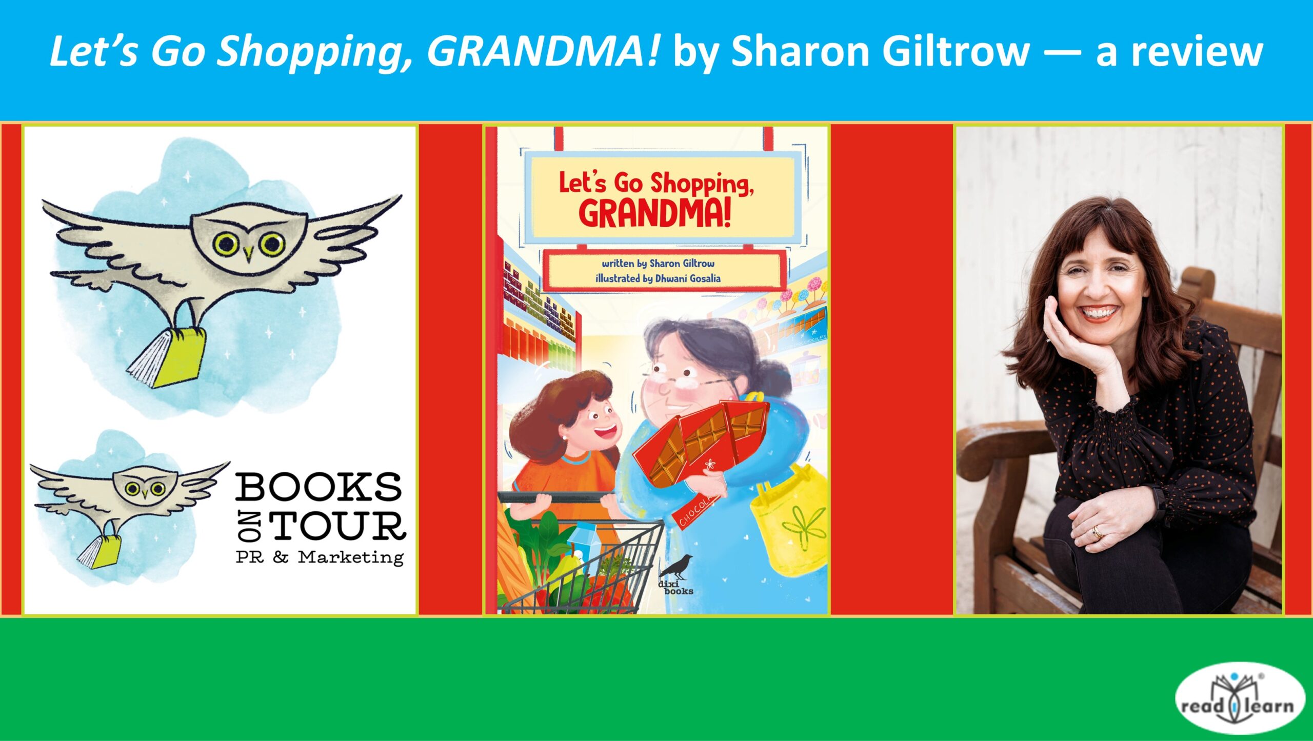 Let’s Go Shopping, Grandma! By Sharon Giltrow — a review –
#readilearn
